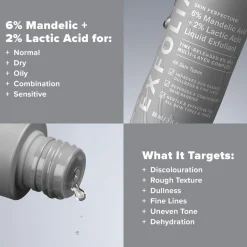 6% Mandelic Acid + 2% Lactic Acid Liquid Exfoliant 88ML