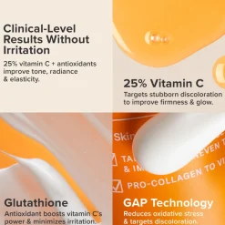 25% Vitamin C + Glutathione Clinical Serum 30ML