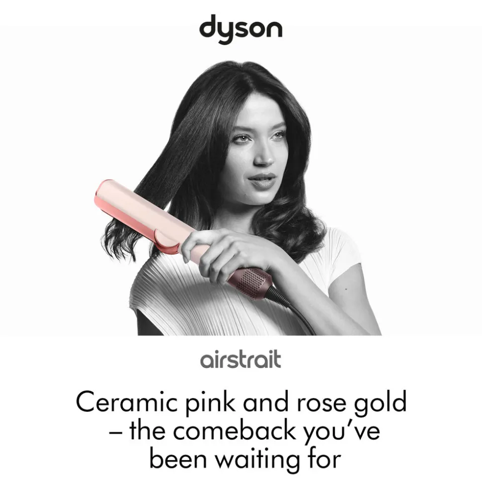 Airstrait™ Straightener (Ceramic Pink)