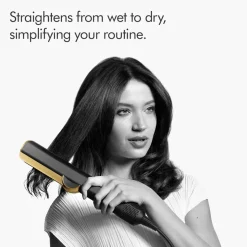 Airstrait™ Straightener (Onyx/Gold)