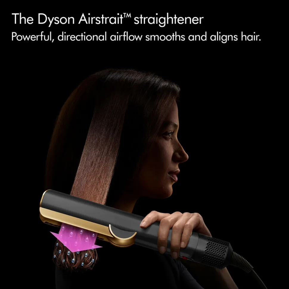 Airstrait™ Straightener (Onyx/Gold)