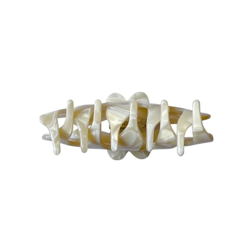 Amma Clip in Butter Pearl