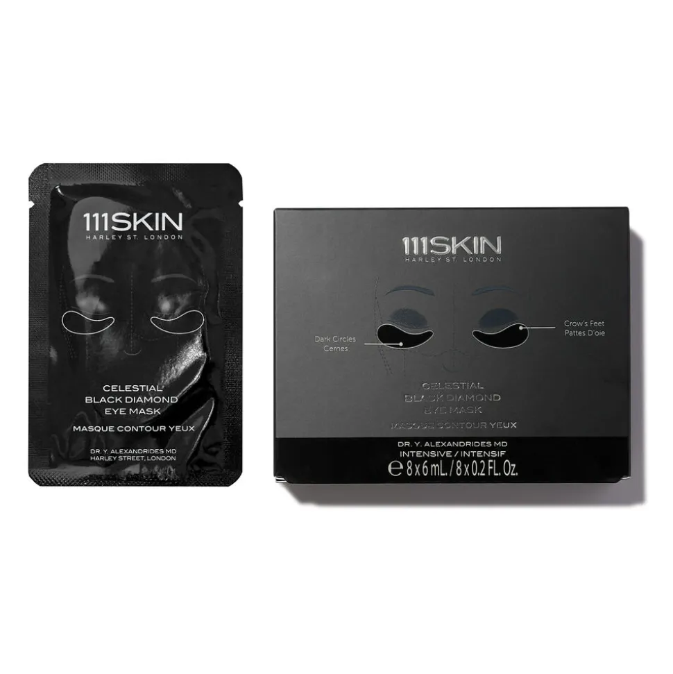 Celestial Black Diamond Eye Mask