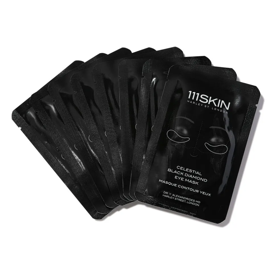 Celestial Black Diamond Eye Mask