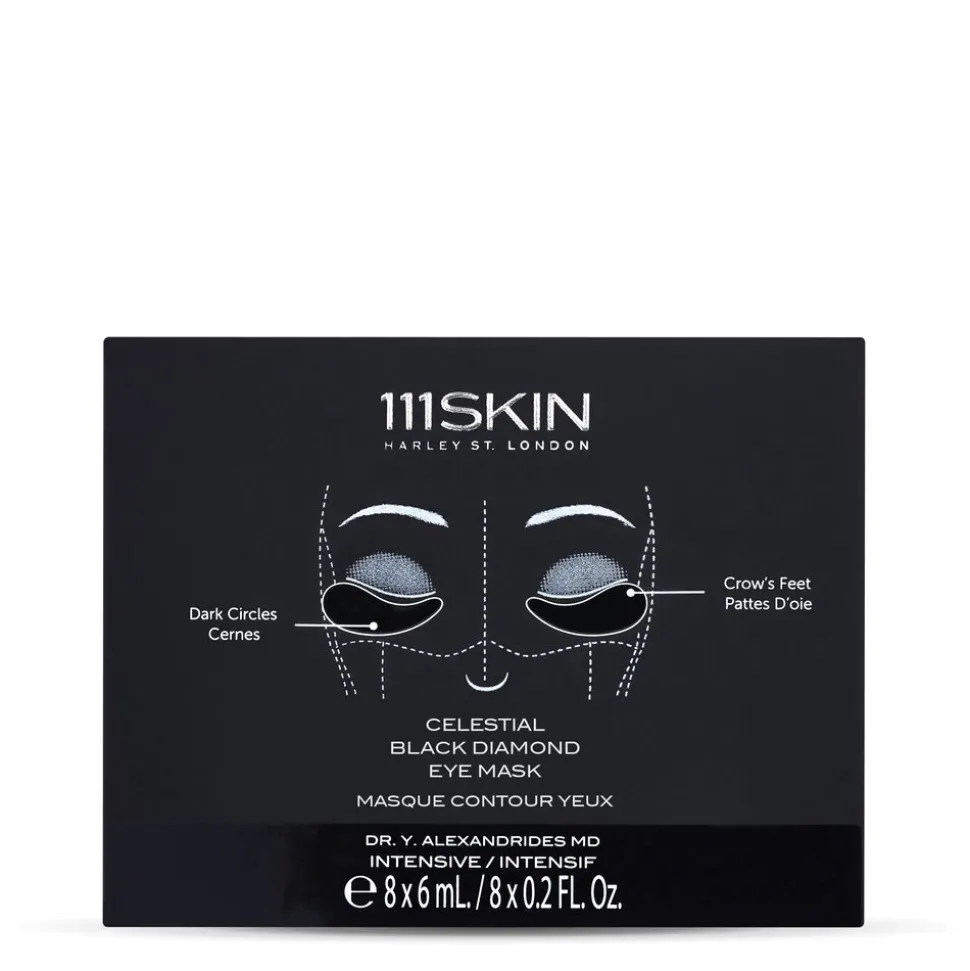 Celestial Black Diamond Eye Mask