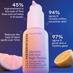 Dewtopia 20% Acid Night Treatment 30ML