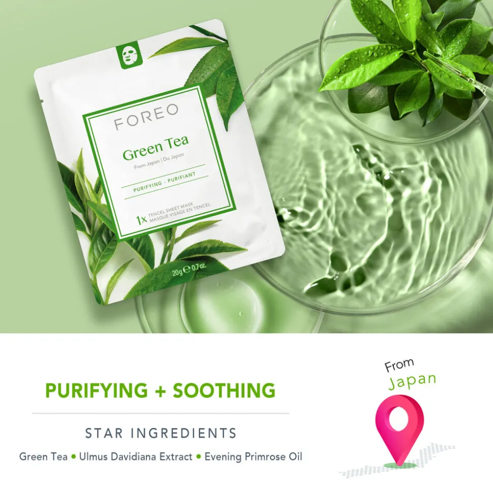 Farm To Face Sheet Mask - Green Tea