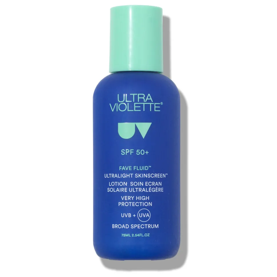 Fave Fluid SPF 50+ Lightweight Fragrance Free Skinscreen 75ML