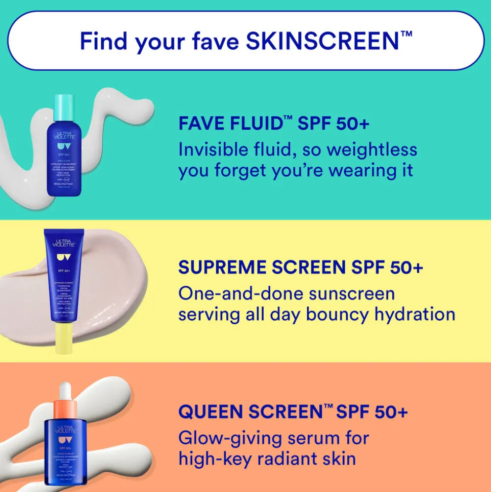 Fave Fluid SPF 50+ Lightweight Fragrance Free Skinscreen 75ML