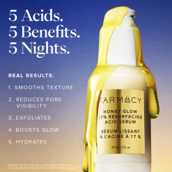 Honey Glow 17% Resurfacing Acid Serum 30ML