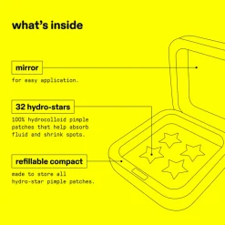 Hydro-Stars Pimple Patches + Big Yellow Compact