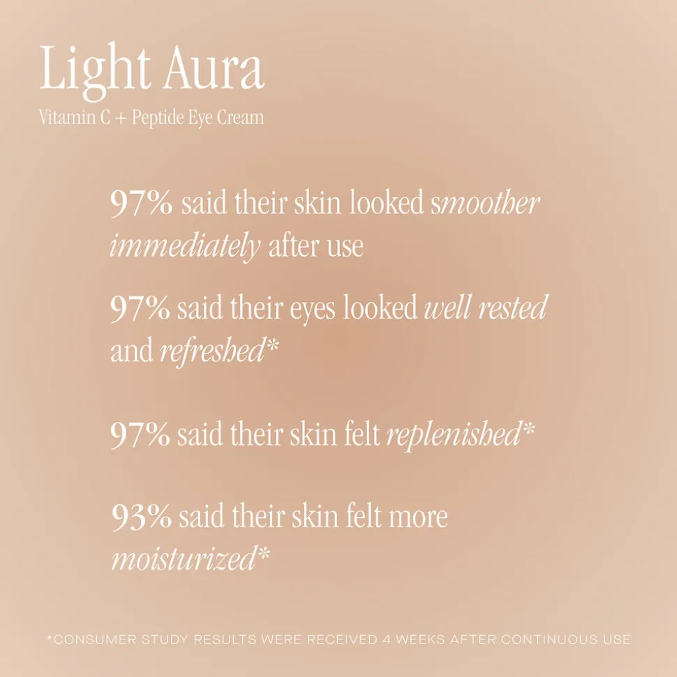 Light Aura Vitamin C + Peptide Eye Cream