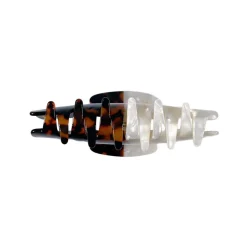 Lora XL Clip in Ivory Tortoiseshell