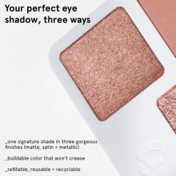 Monochromes Essential Eyeshadow Trio Palette