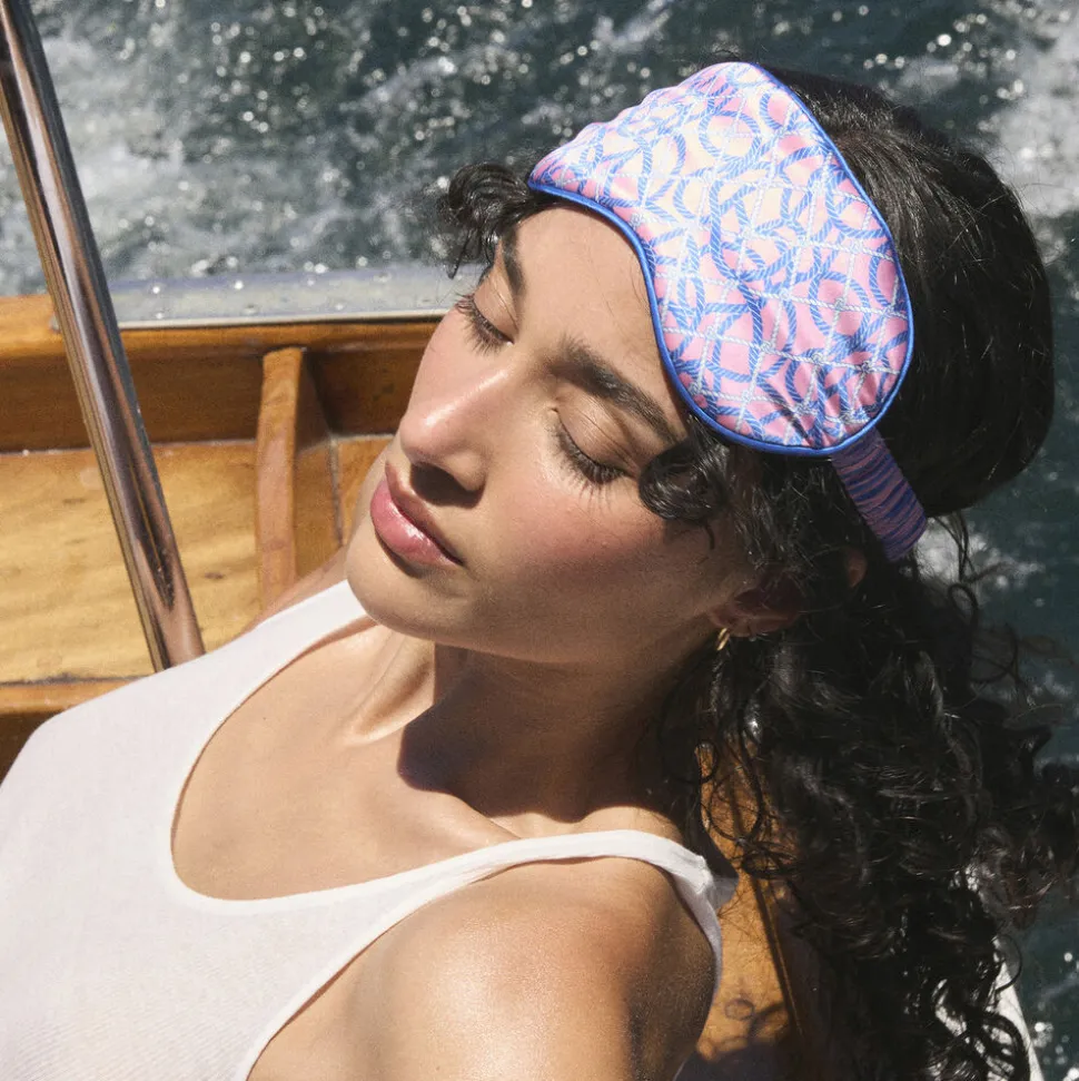 Pure Silk Sleep Mask - Yacht Club