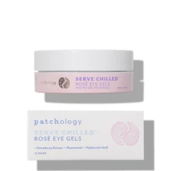 Serve Chilled Rosé Eye Gels Jar