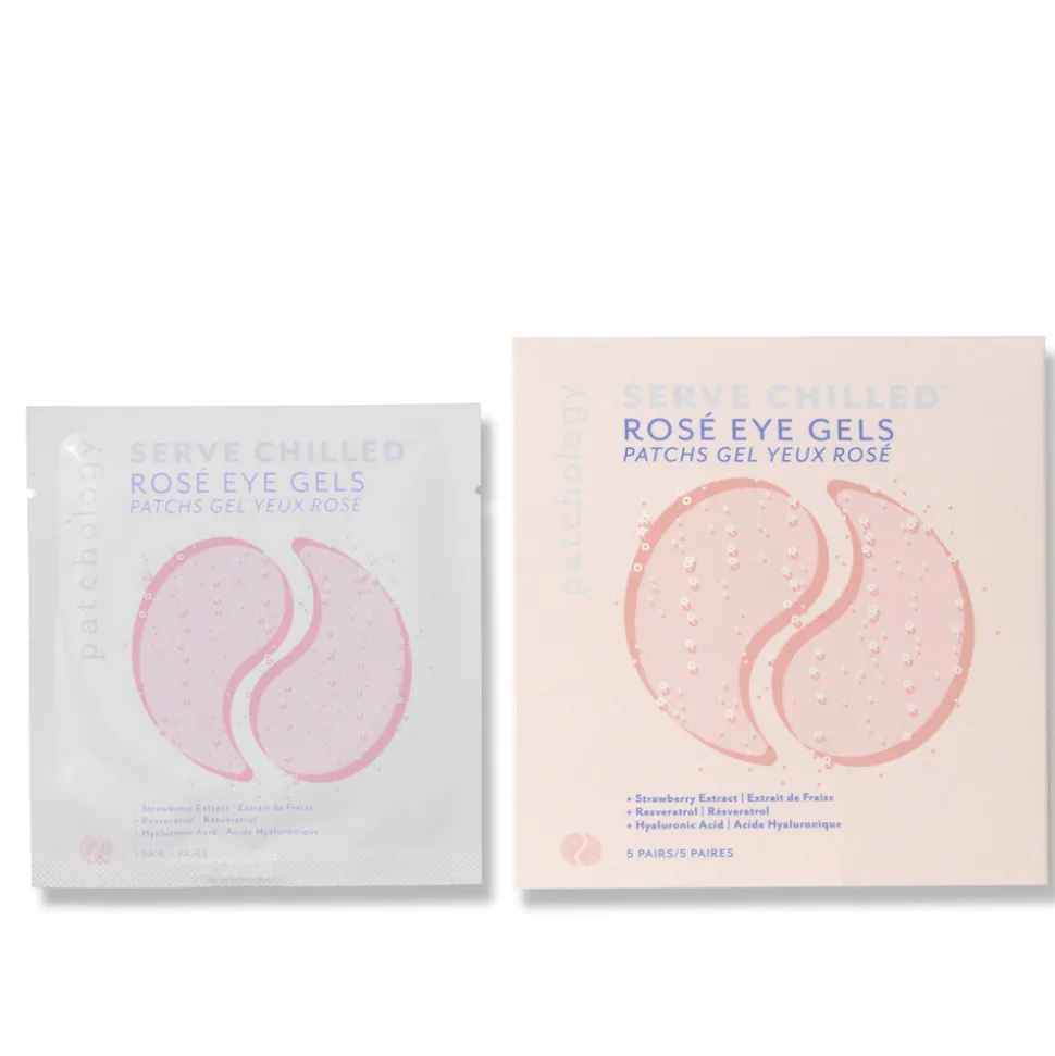 Serve Chilled Rosé Eye Gels