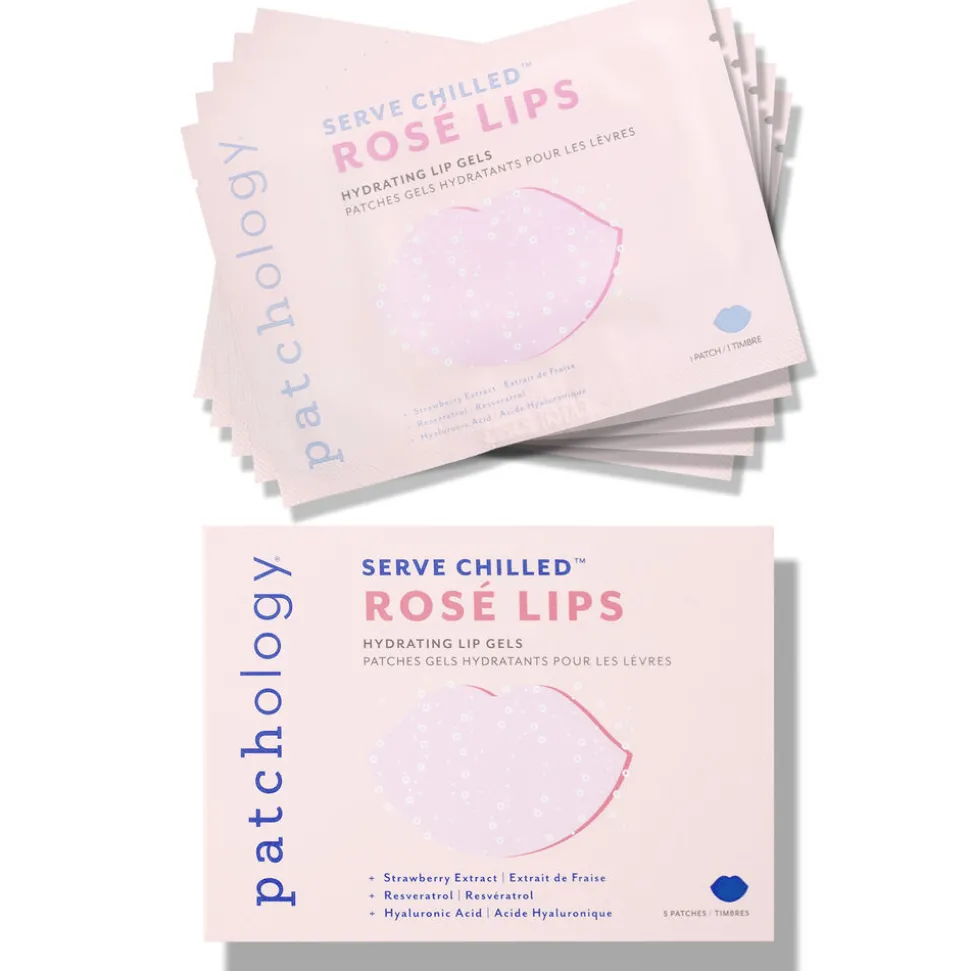 Serve Chilled Rosé Lips Hydrating Lip Gels 5 Pack 82G