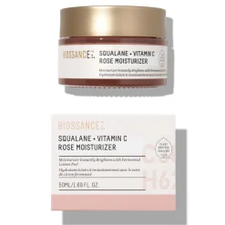 Squalane + Vitamin C Rose Moisturiser 50ML