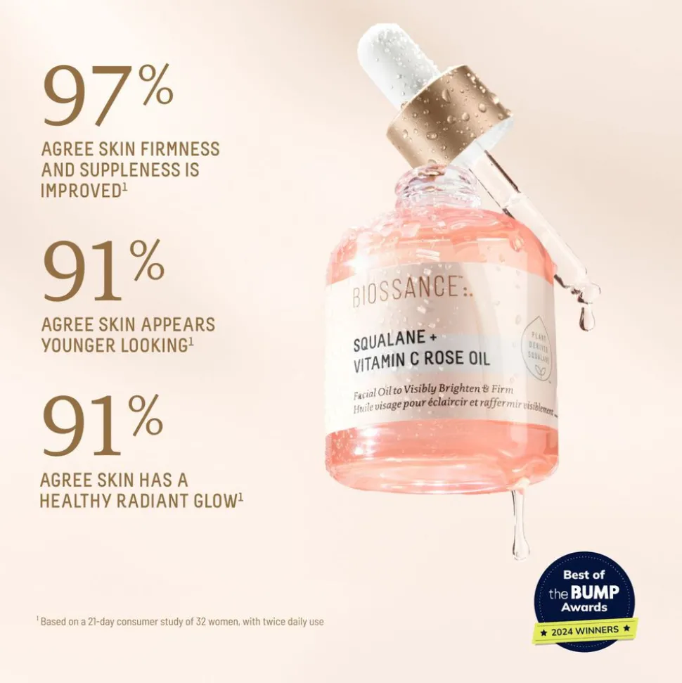 Squalane + Vitamin C Rose Oil 30ML