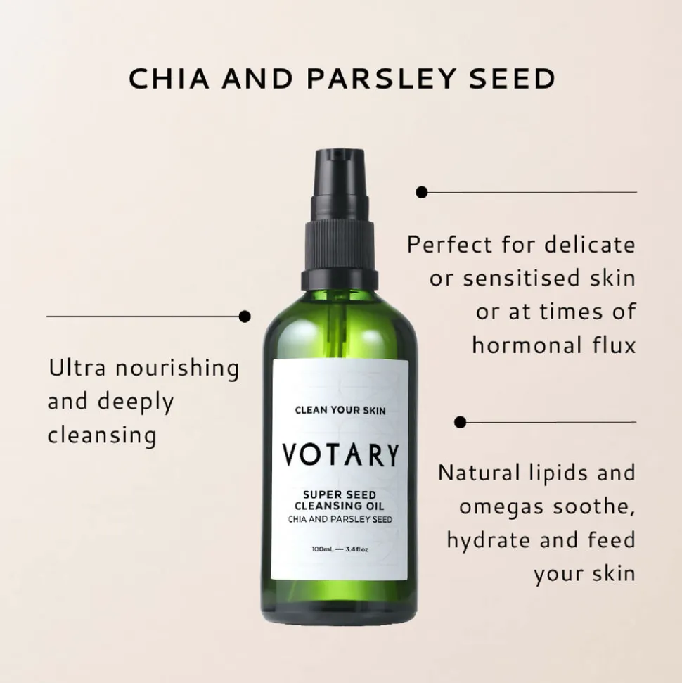 Super Seed Cleansing Oil - Chia and Parsley Seed 100ML