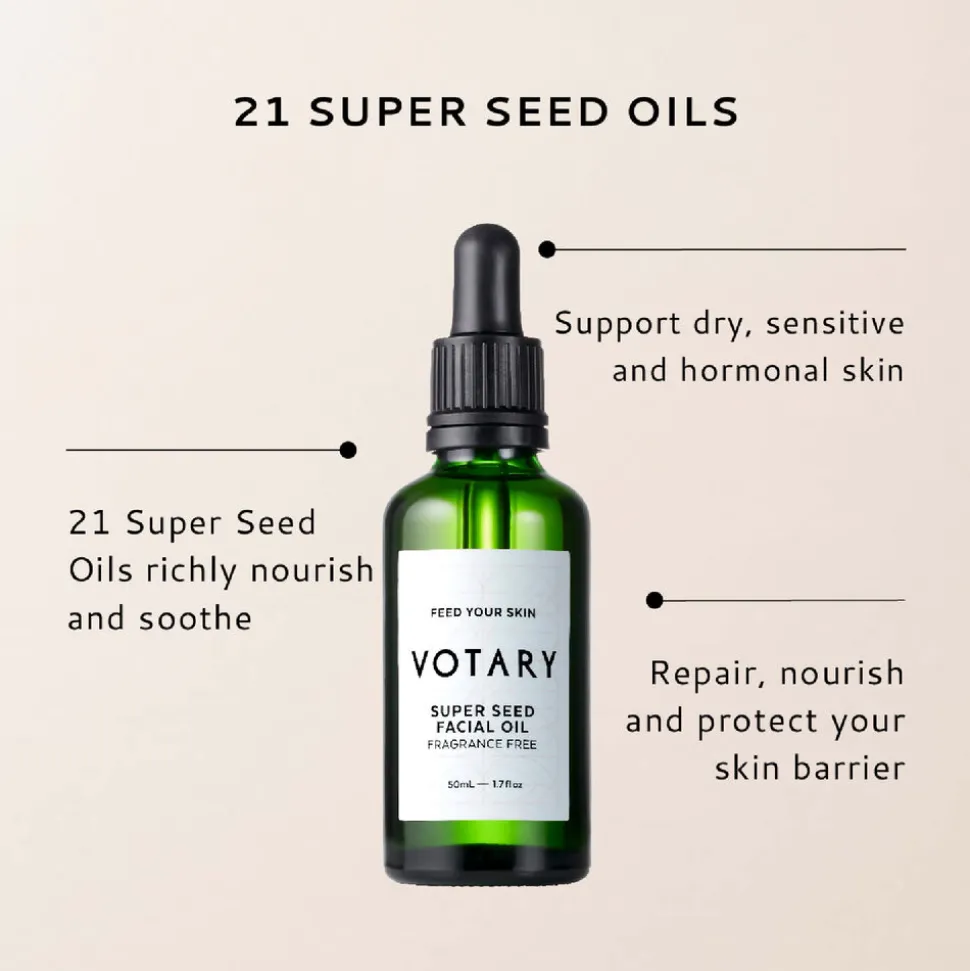 Super Seed Facial Oil - Fragrance Free 50ML