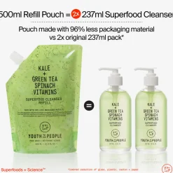 Superfood Cleanser Refill Pouch 500ML