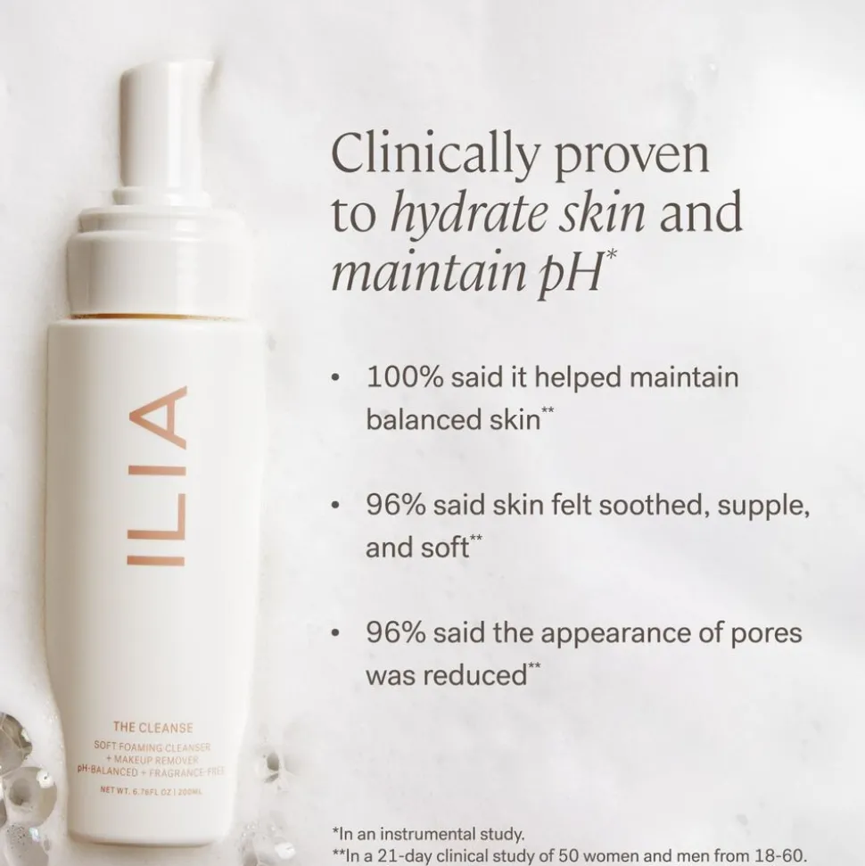 The Cleanse Soft Foaming Cleanser + Makeup Remover