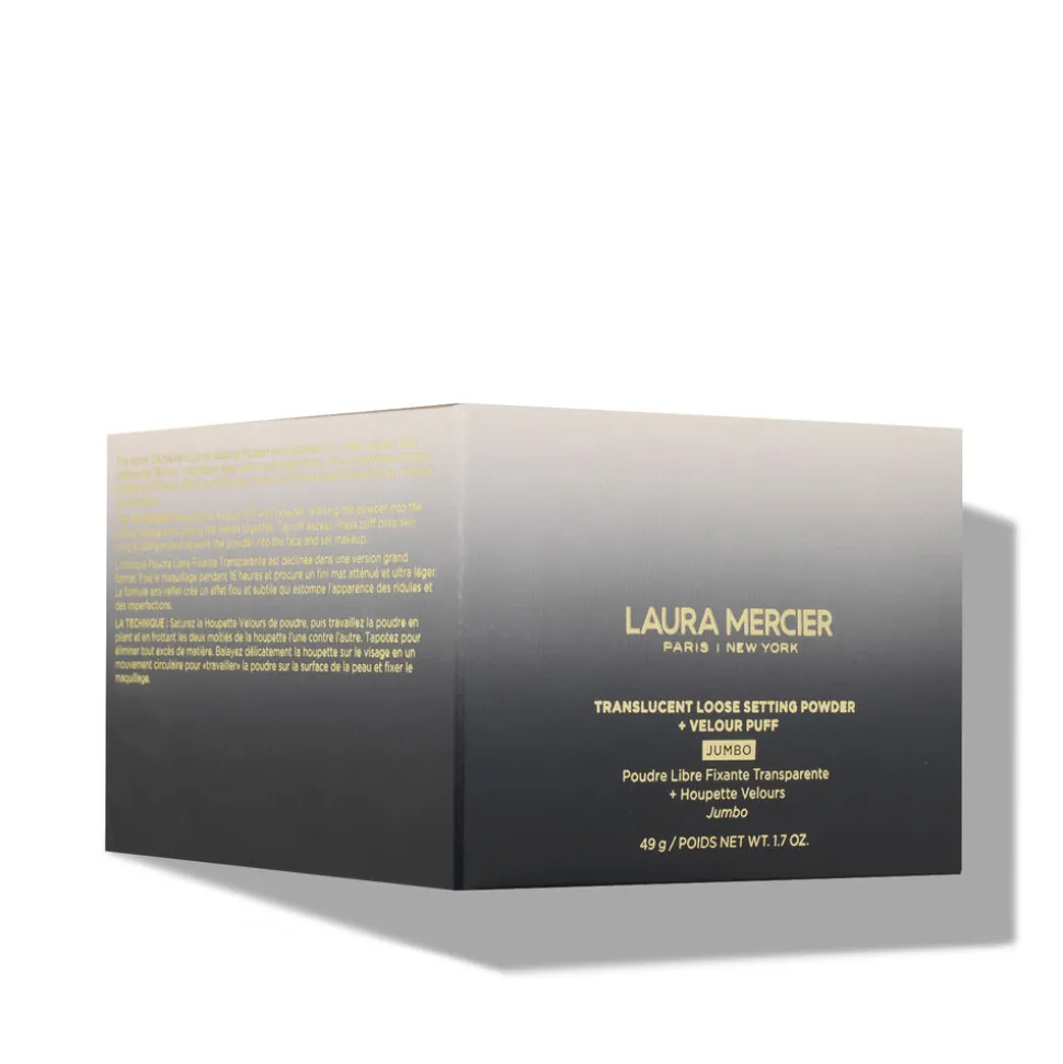 Translucent Loose Setting Powder Jumbo & Velour Puff