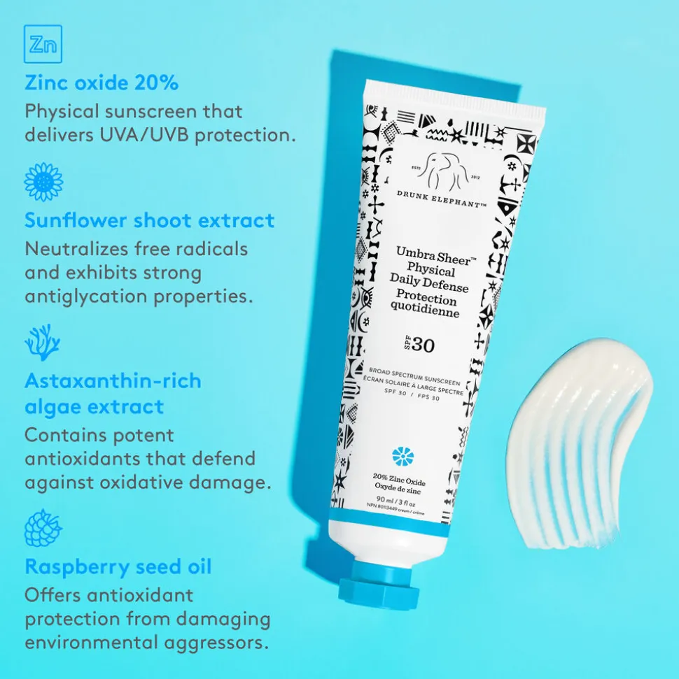 Umbra Sheer Physical Daily Defense SPF30 90ML